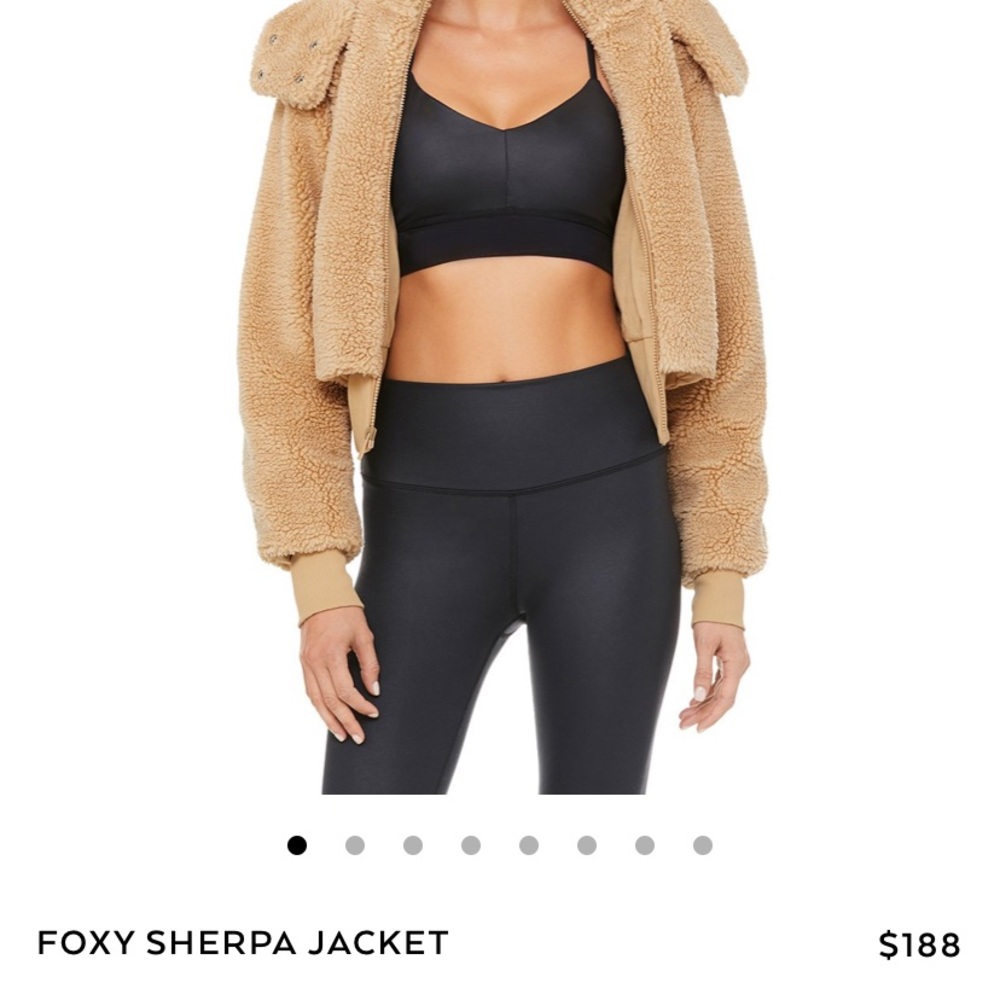 Alo Yoga Teddy Jacket Size Medium (NWOT)